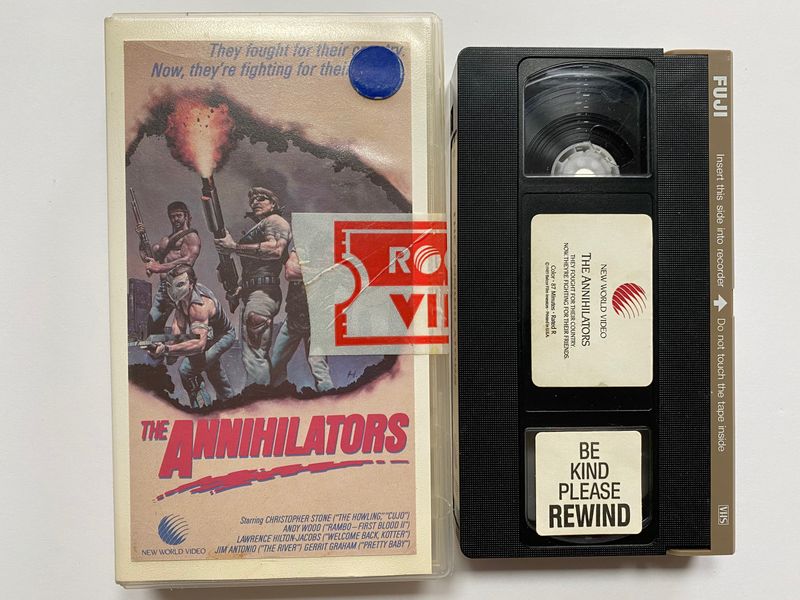 Rewinding VHS Tapes—By Hand if Necessary