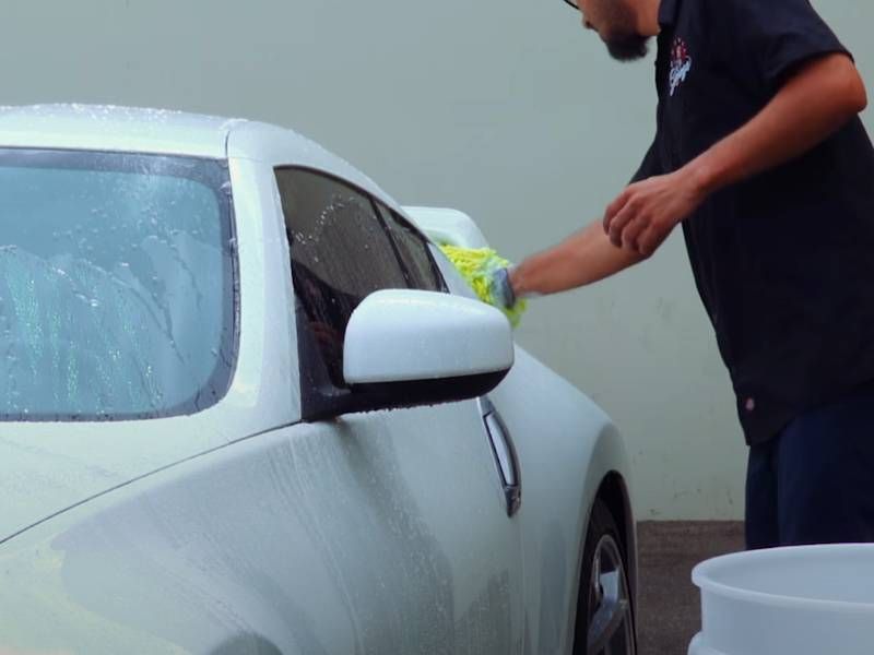 Washing your car by hand