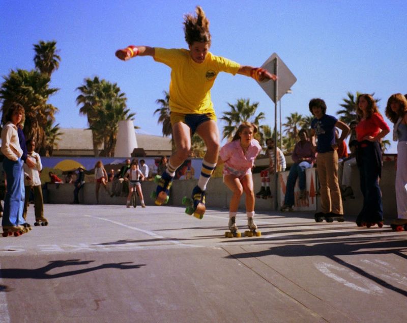 Teenagers at Venice Beach, California
