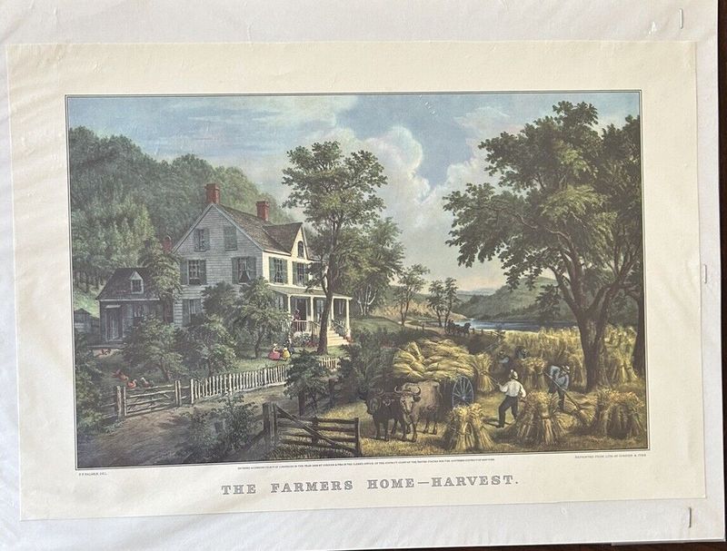 Harvest Time on the Farm