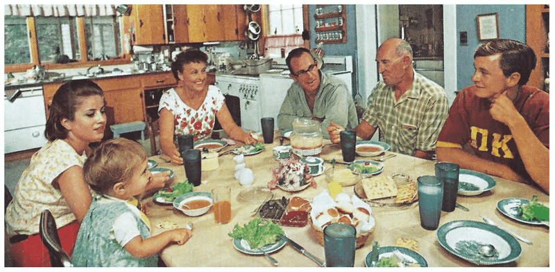 Family dinner was non-negotiable