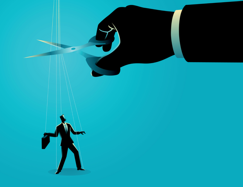 Offering help to stay in control
