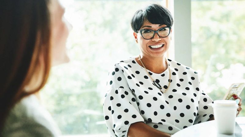 Smiling without warmth reads as performative