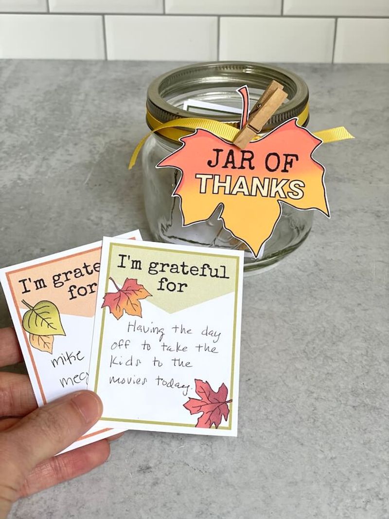 Make a Simple Gratitude Jar Filled With Notes From Loved Ones