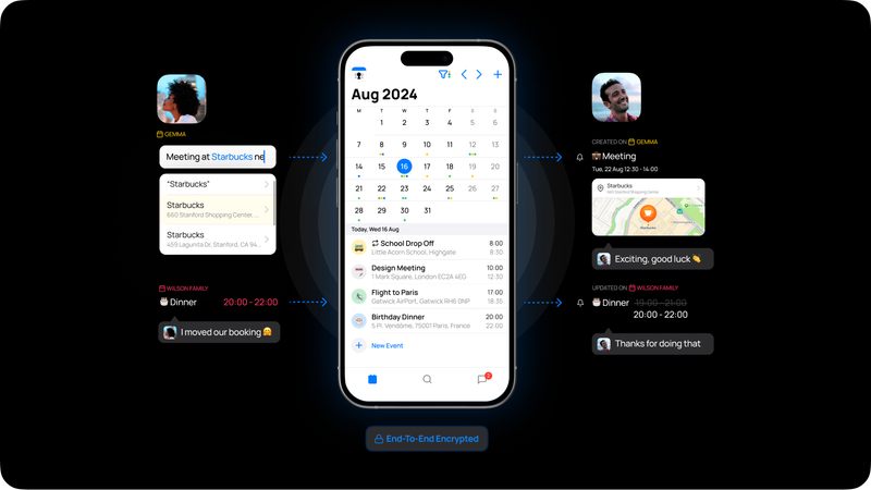 Create a Shared Calendar for Life Events