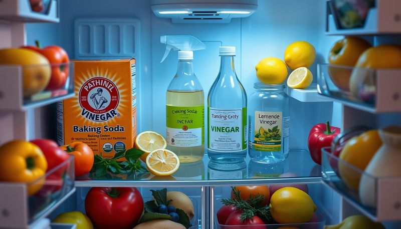 Use Baking Soda to De-Stink the Fridge