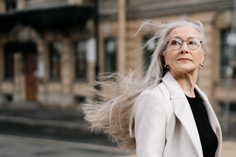 “You should keep your hair short after 60.”