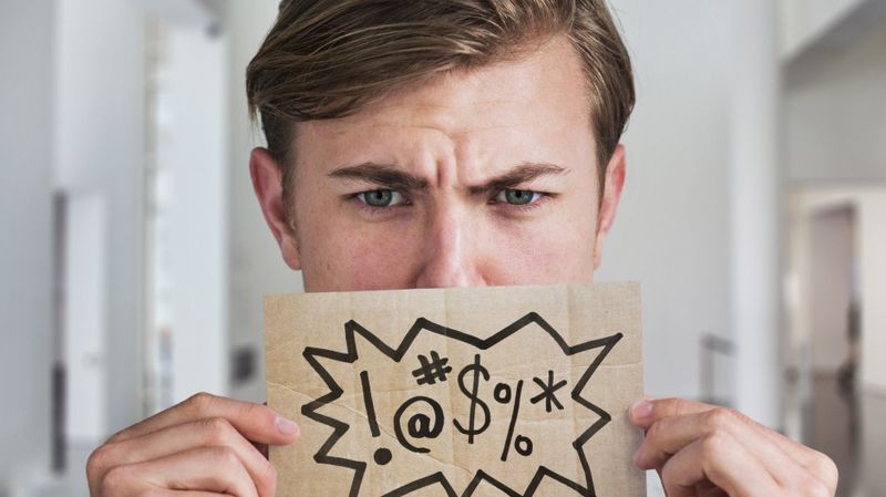 Swearing constantly—it kills grace