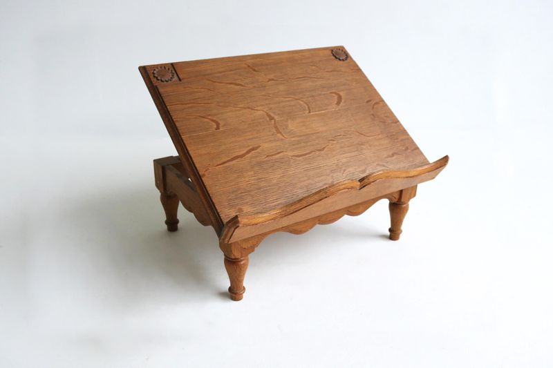 A Cookbook Stand on the Counter