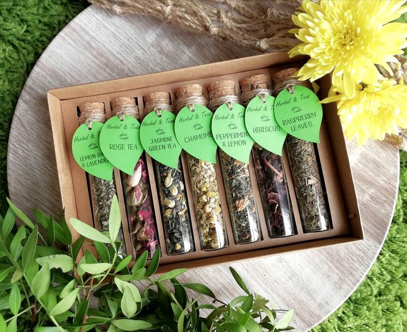Custom Tea Sampler with Her Name on It