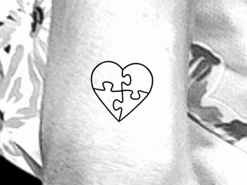 The Missing Piece—Puzzle Tattoo