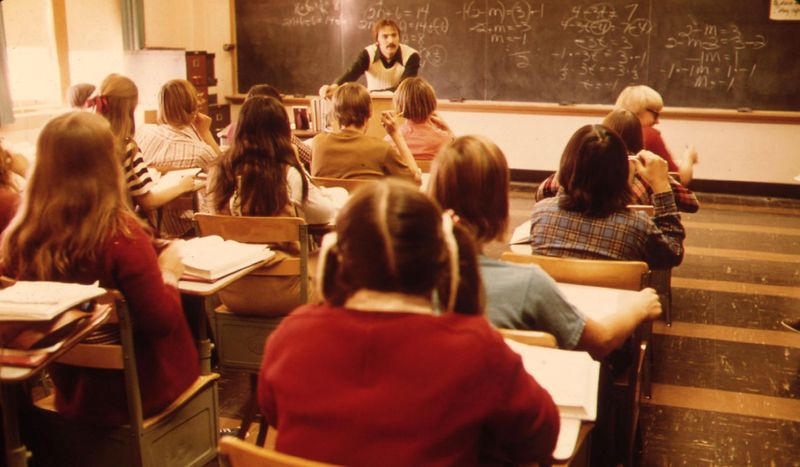 High School Students in a Classroom