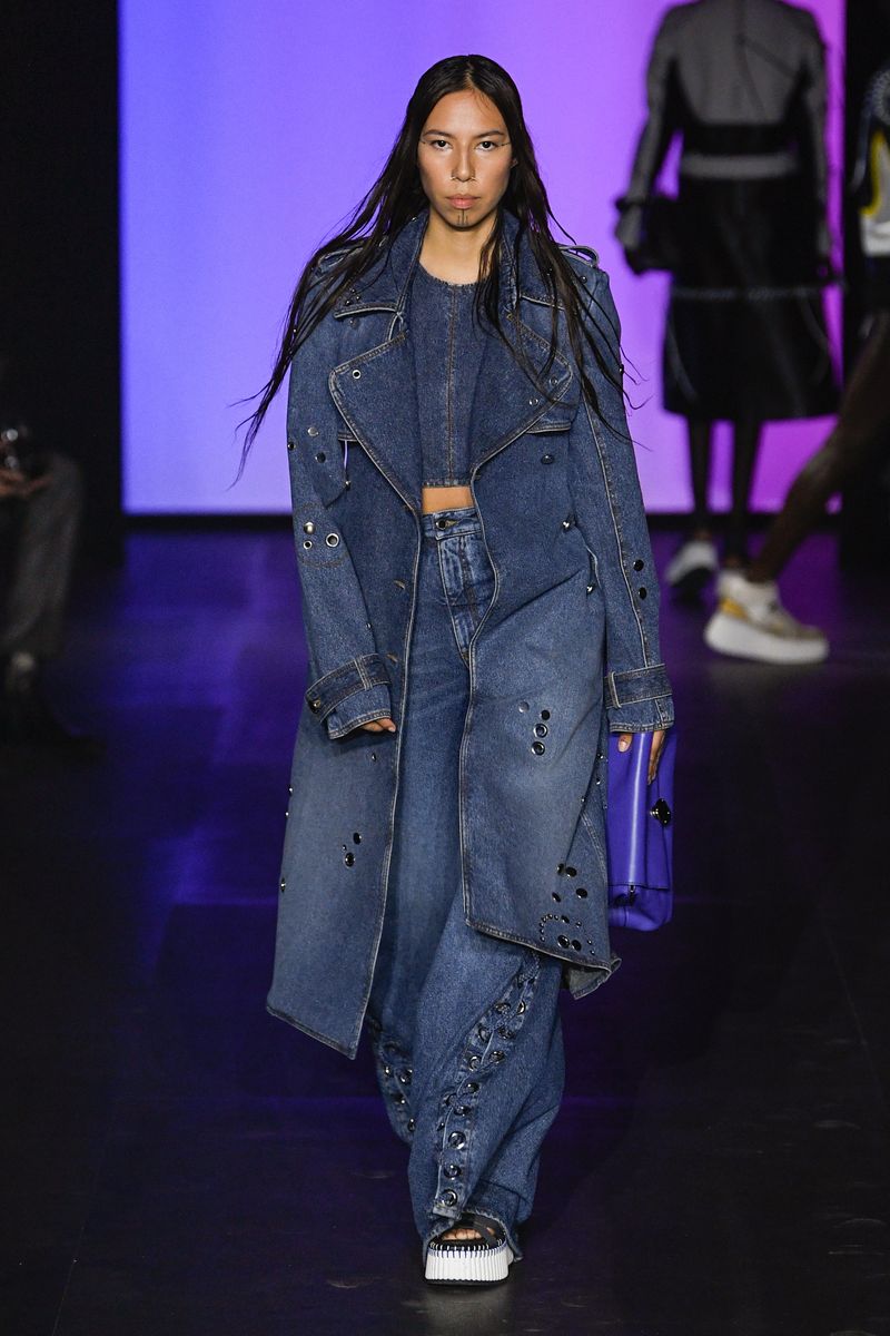 Denim-on-Denim Done with Balance