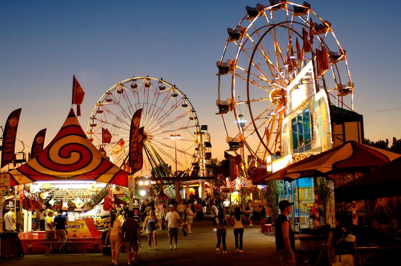 County Fairs and Ferris Wheels