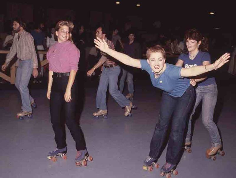 Roller rinks were cooler than clubs