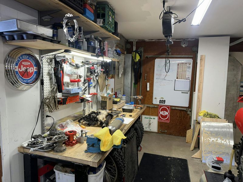 The smell of gasoline and sawdust