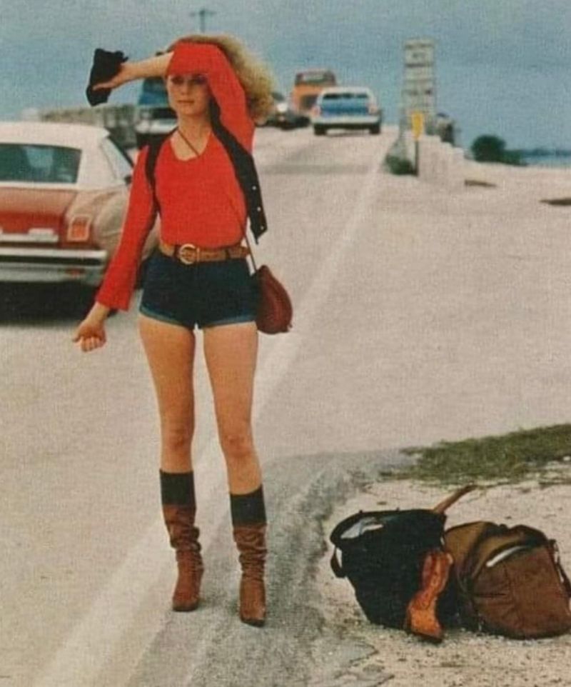 Hitchhiking just to get to a party across town
