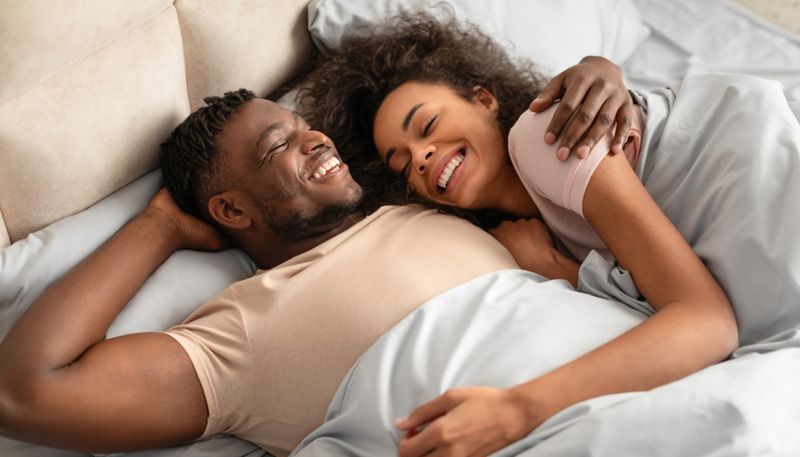 Hotel Beds Somehow Make Cuddling Better