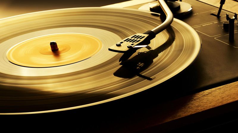 Listening to vinyl with friends—at full volume