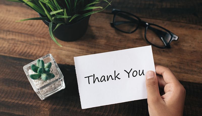 Whether they say “thank you” without prompting