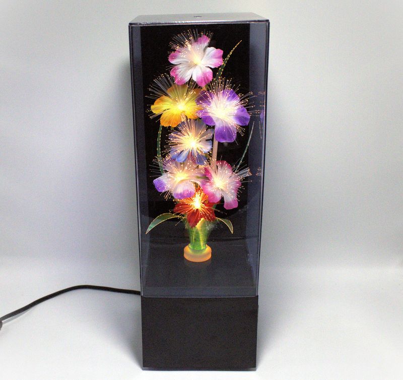 Fiber Optic Flower Lamp
