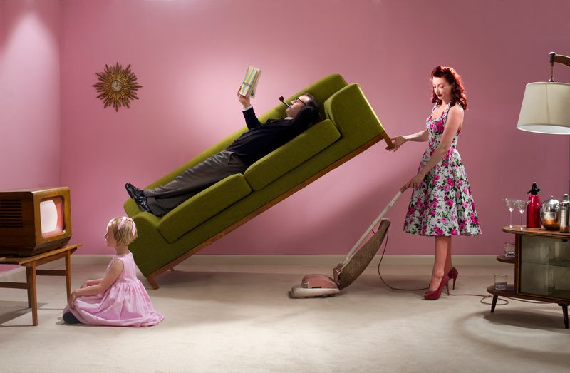 Tidying Living Areas