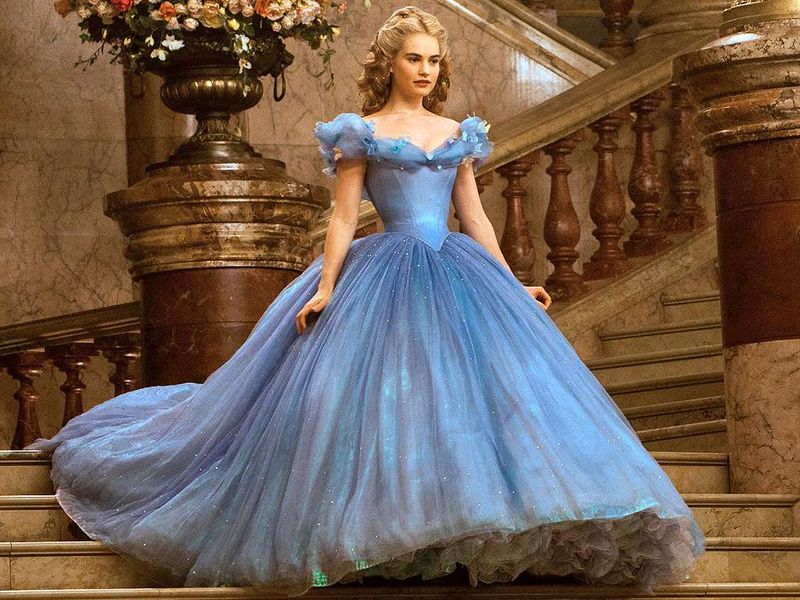 Lily James in Cinderella (2015)