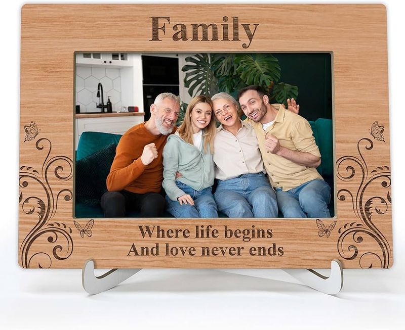 A Framed Photo of Her with the People She Nurtures