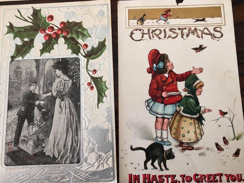 Mailing holiday cards