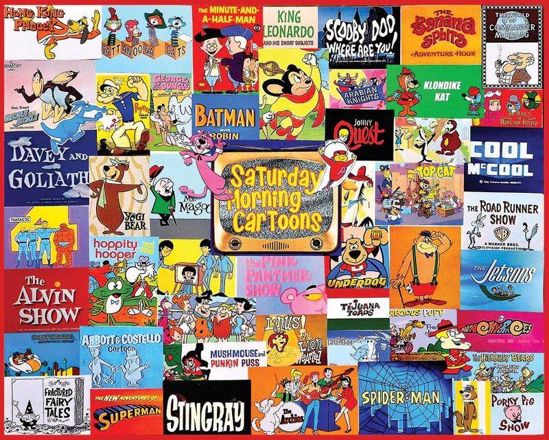 Watching cartoons on Saturday mornings—religiously