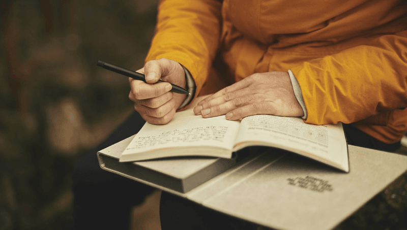 Journal to separate your thoughts from their noise