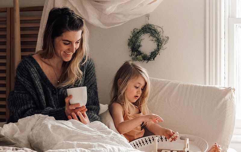 Co-sleeping with children well into elementary school