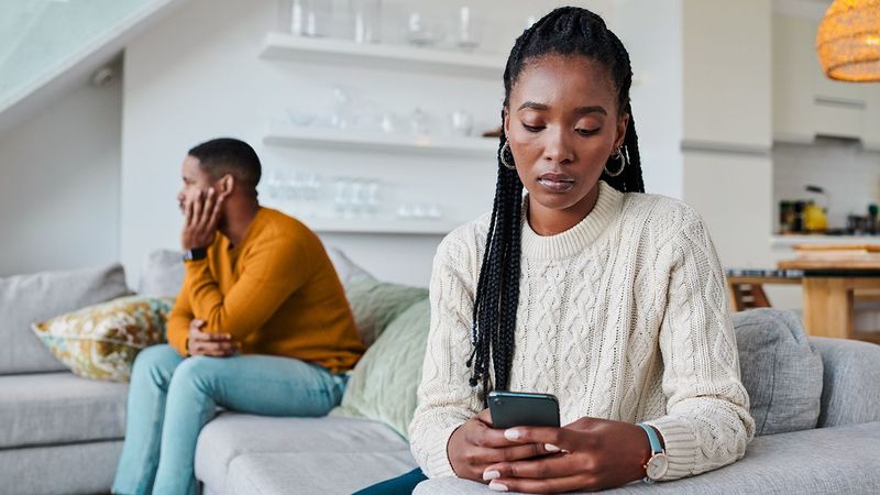 Not being emotionally available when they reach out