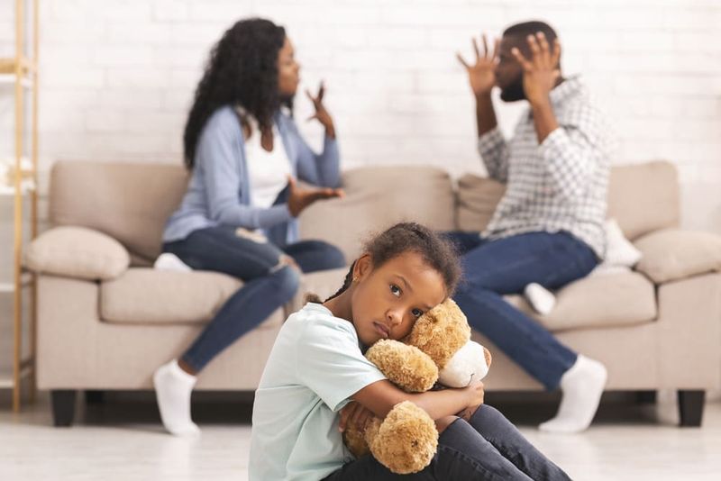 Confiding in them about adult problems