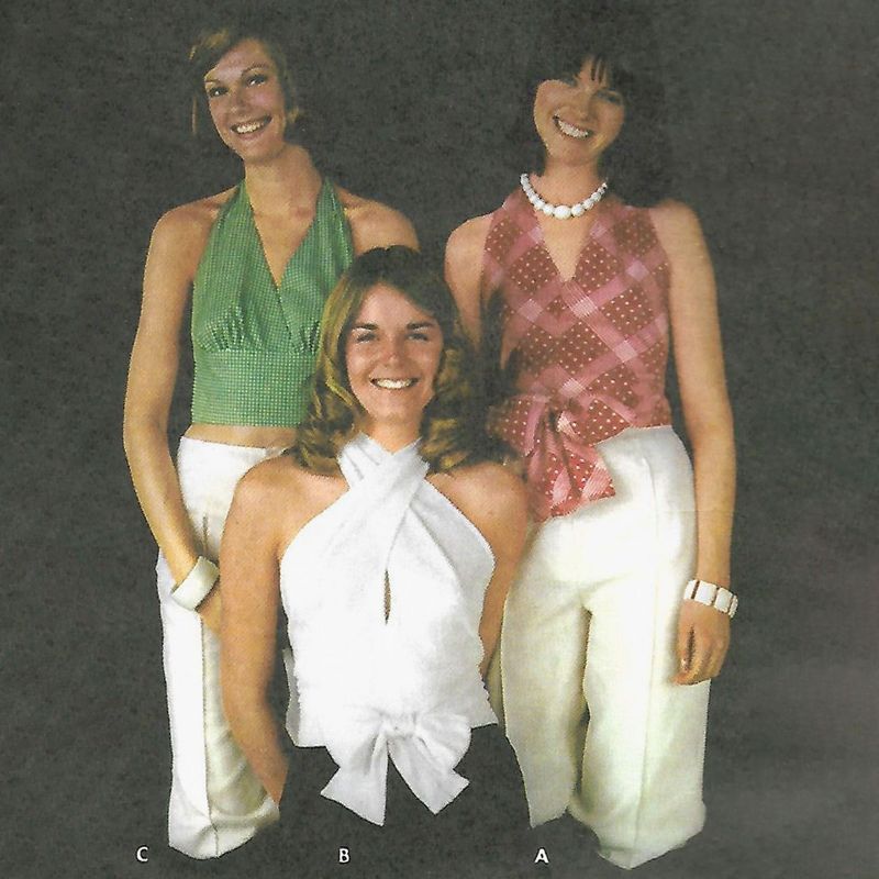 Halter Tops Were Practically Formalwear