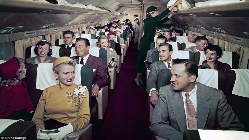 Dressing formally for air travel