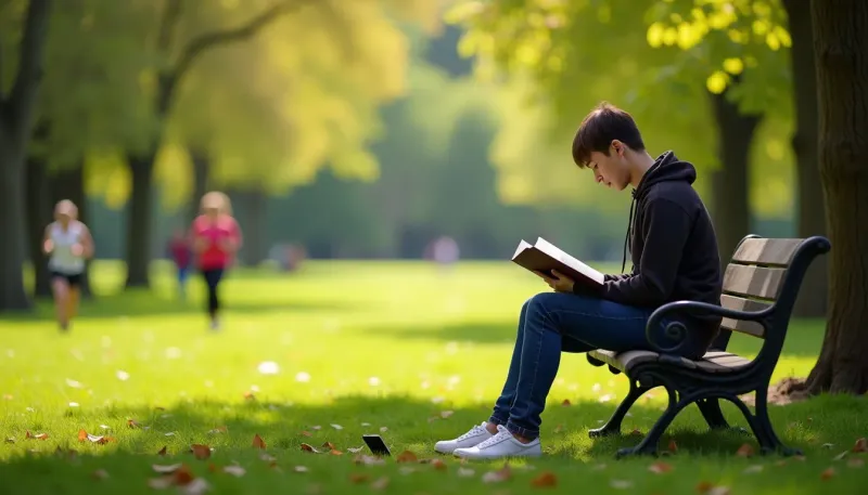 Step away from screens for 10 intentional minutes