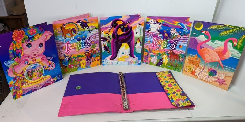 Having your entire life in a Lisa Frank trapper keeper