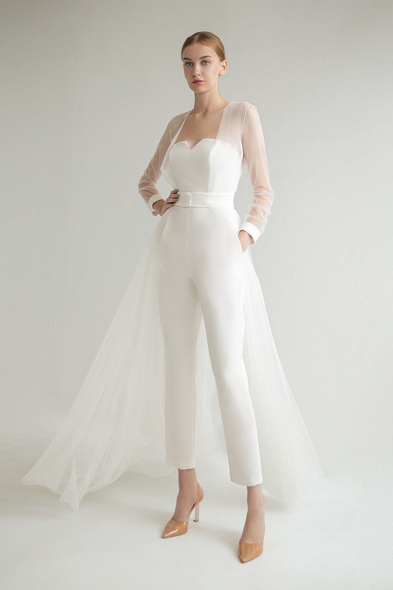 Jumpsuits and Separates Redefining Bridalwear