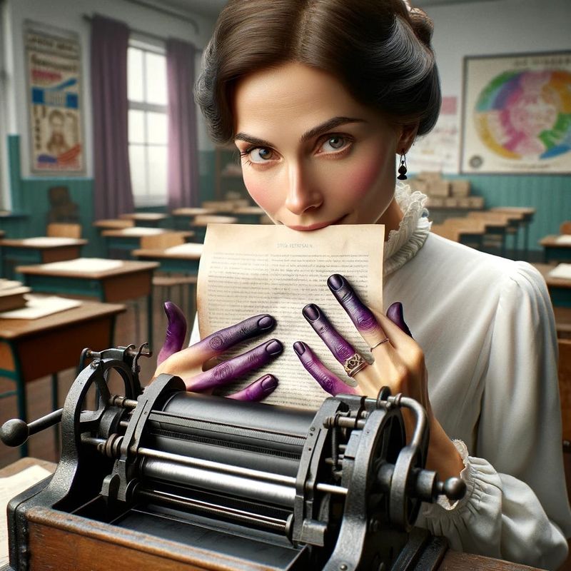 The Smell of Typewriters and Mimeographs