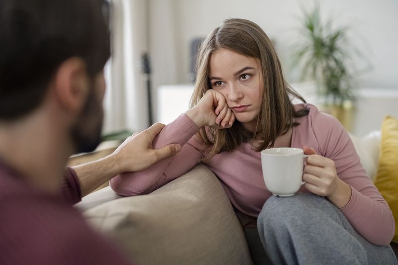 Failing to recognize when she’s emotionally checking out