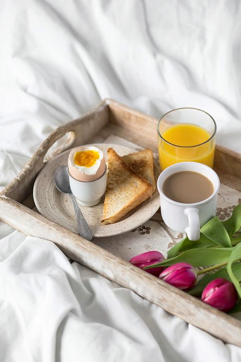 Bring Her Breakfast in Bed—Even if It’s Just Toast