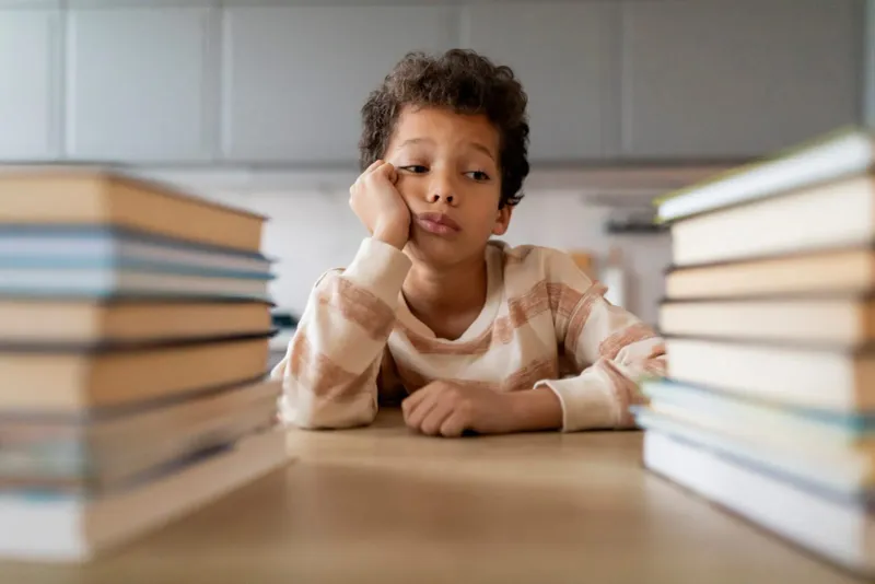 Extreme pressure to perform academically or socially
