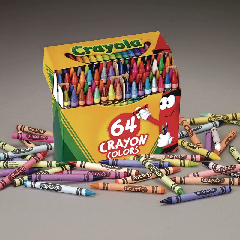 64-Count Crayola Crayons