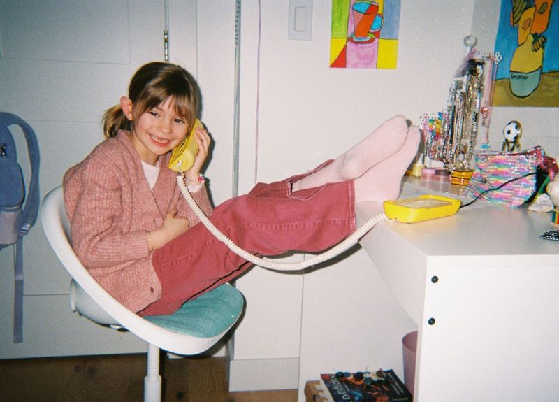 Having a landline phone—and knowing everyone’s number by heart