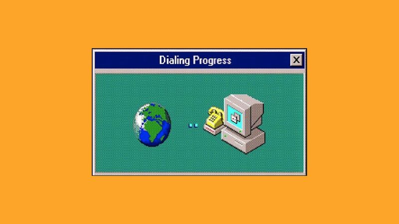 Knowing the pain of dial-up internet