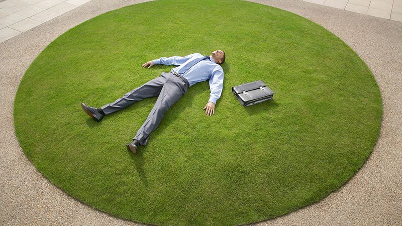 Believing you need to earn rest