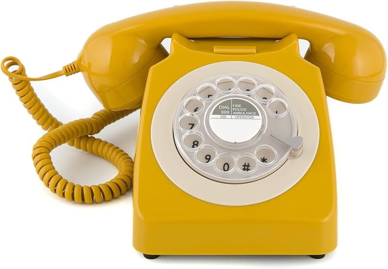 Phones had cords, and you memorized numbers