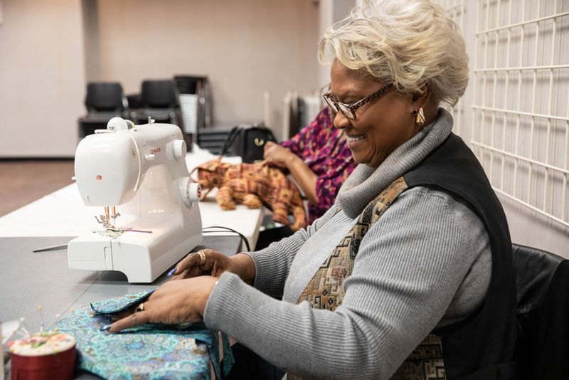 Sewing circles that were more fun than they sound