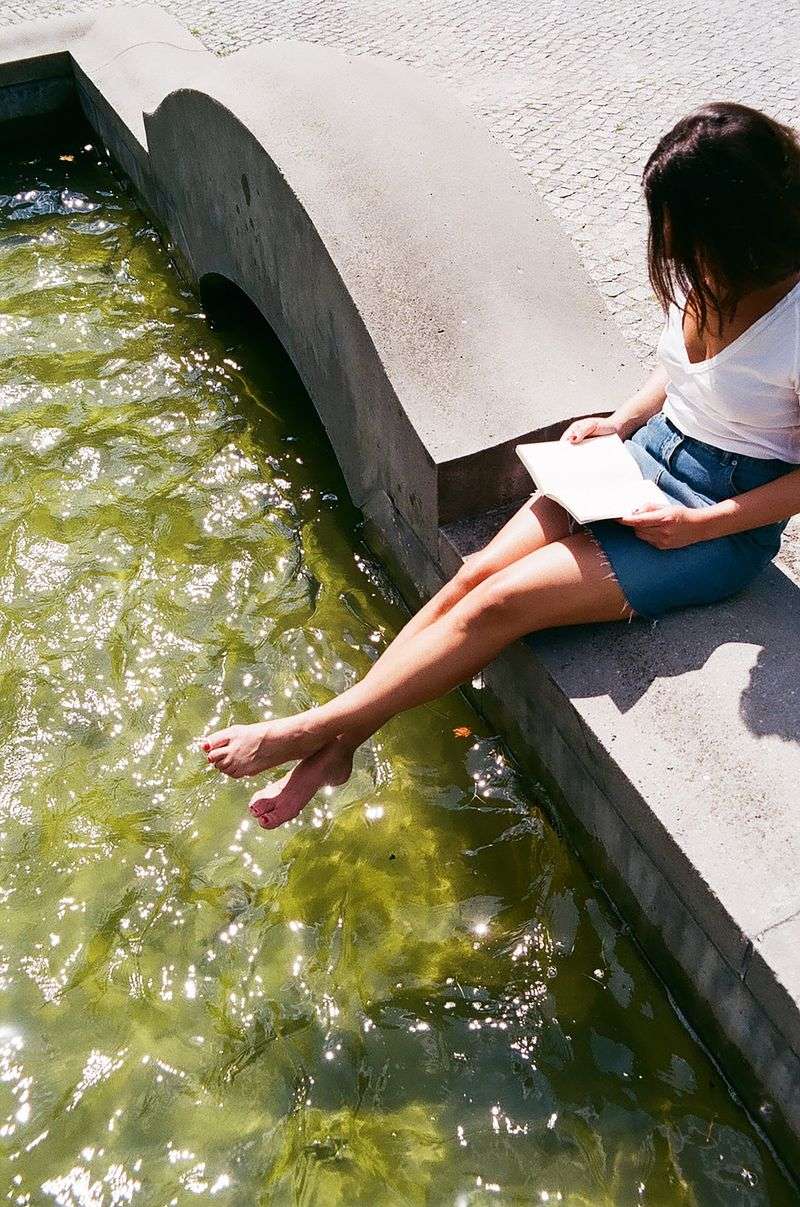She walks away from spaces that drain her